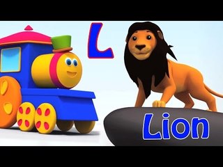 bob la canción tren ABC | el aprendizaje con Bob el tren | la enseñanza con Bob el tren