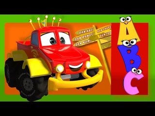 DAN EL SÚPER CAMIÓN – CANCIÓN ABC | Monster Truck Dan - Alphabet Adventure (Spanish)