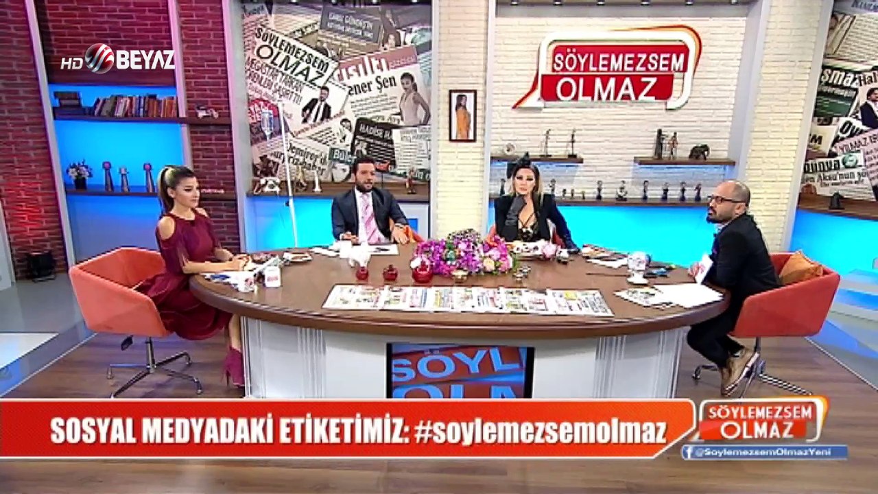 NİHAT DOĞAN CANLI YAYINA SERUMLA ÇIKTI