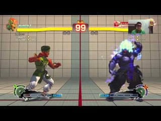 Ultra street fighter 4: Jogando online muito divertido Narrado
