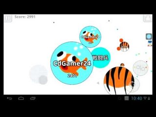 Agar.io teaming up some helper