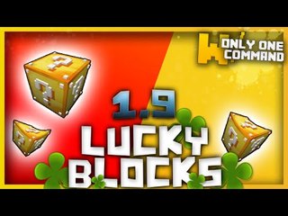 I KILLED DR.TRAYAURUS | LUCKY BLOCKS mod with ONLY ONE command 1.9
