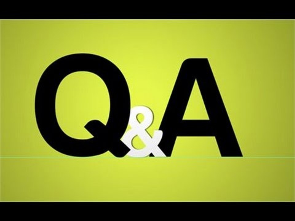 Q & A VIDEO #2!!!