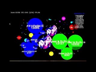 Agar.io | (83700) | ΛFΛ - Agar.io vs AW Clan