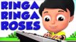 Ringa Ringa Roses | 3D Nursery Rhymes From Oh My Genius | Kids Songs For Childrens