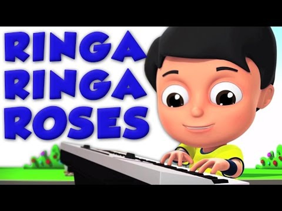 Ringa Ringa Roses | 3D Nursery Rhymes From Oh My Genius | Kids Songs For Childrens