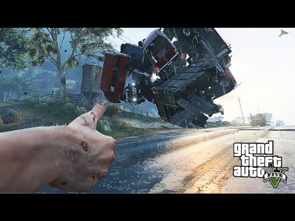 STAR WARS FORCE MOD - (GTA 5 PC Mods Gameplay)