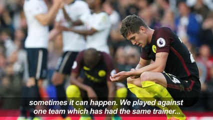 City suffer first Guardiola loss as Spurs close in