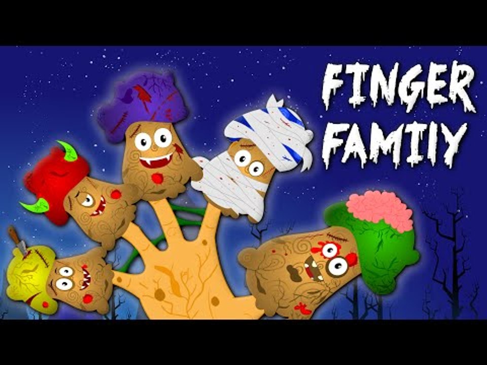 scary finger family | scary rhymes | halloween song | nursery rhymes