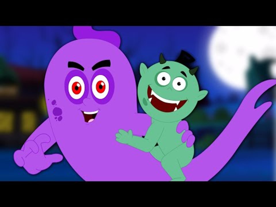 Naughty Ghost In My Home | Original Nursery Rhyme | Scary Rhymes | Kids Songs