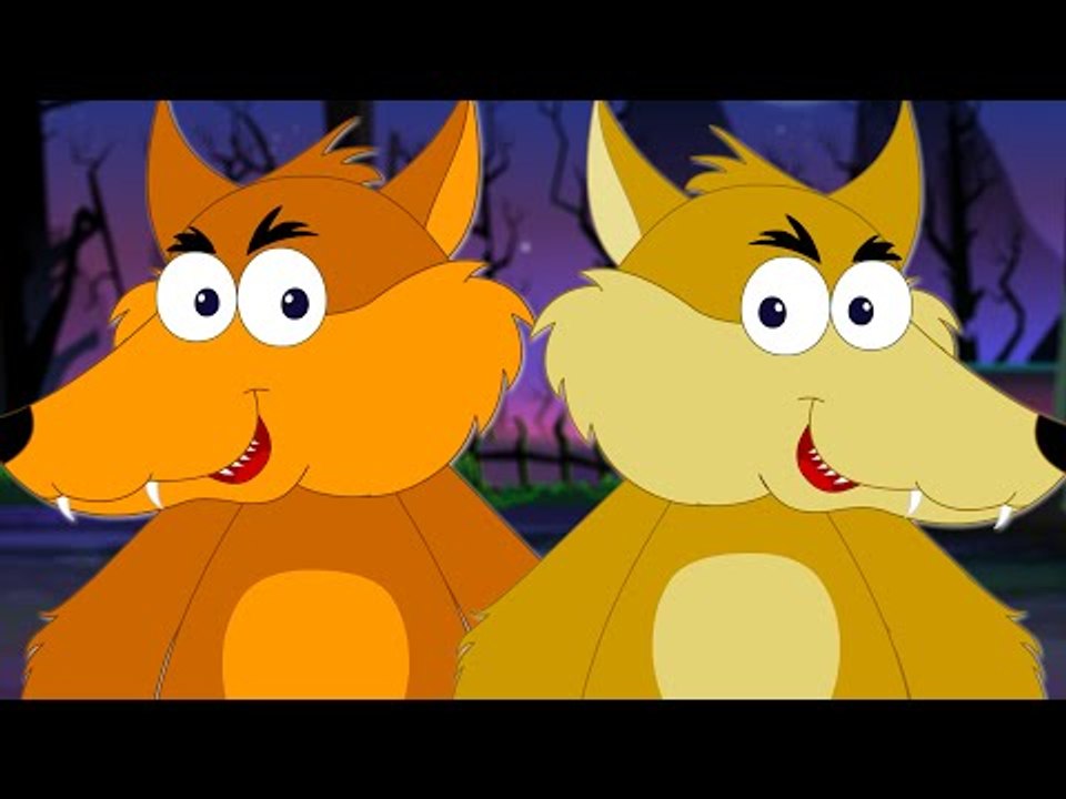 Five Big Werewolves | Scary Rhymes For Children