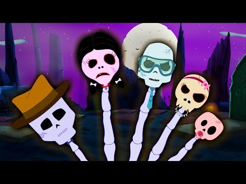 Finger Family | Skeleton Finger Family | Scary Nursery Rhymes