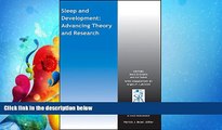 Online eBook Sleep and Development: Advancing Theory and Research (Monographs of the Society for