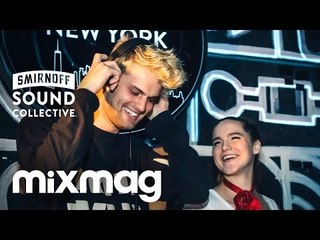 SOFI TUKKER global house set in The Lab NYC