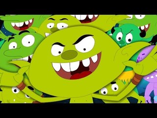 Goblins Attack | Scary Nursery Rhymes For Kids And Childrens | Original Songs For Baby