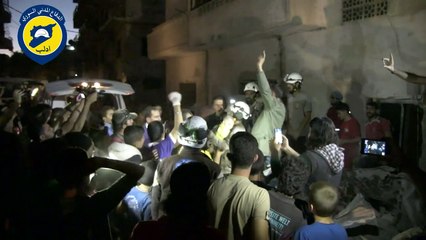 A trágica história de um bebê resgatado na Síria