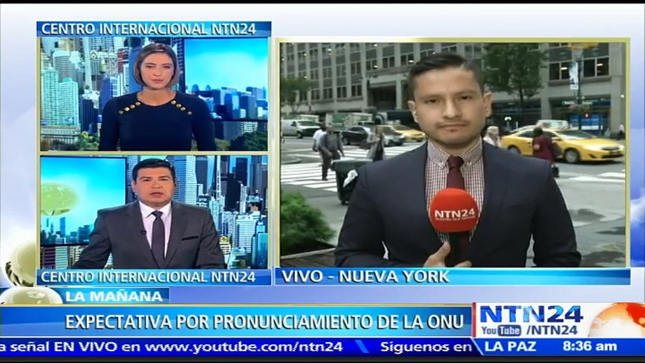 Expectativa por pronunciamiento de las Naciones Unidas sobre resultados del plebiscito por la paz en Colombia