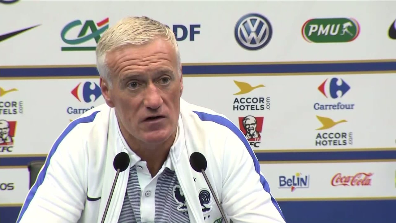 Foot - CM 2018 (Q) - Bleus : Deschamps «Je ne pense qu'à la Bulgarie»