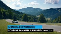 Mondial de l'Auto 2016 - La Porsche Panamera 4, sauce hybride !