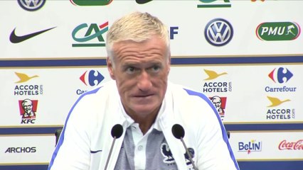 Foot - CM 2018 (Q) - Bleus : Deschamps n'a «pas d'inquiétude» pour les joueurs blessés