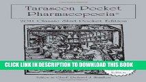 Collection Book Tarascon Pocket Pharmacopoeia 2011 Classic Shirt-Pocket Edition (Tarascon Pocket