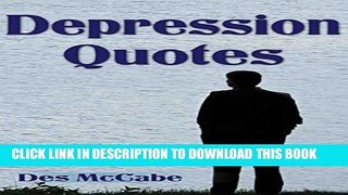 Collection Book Depression Quotes: - helping to promote positive mental health and well-being