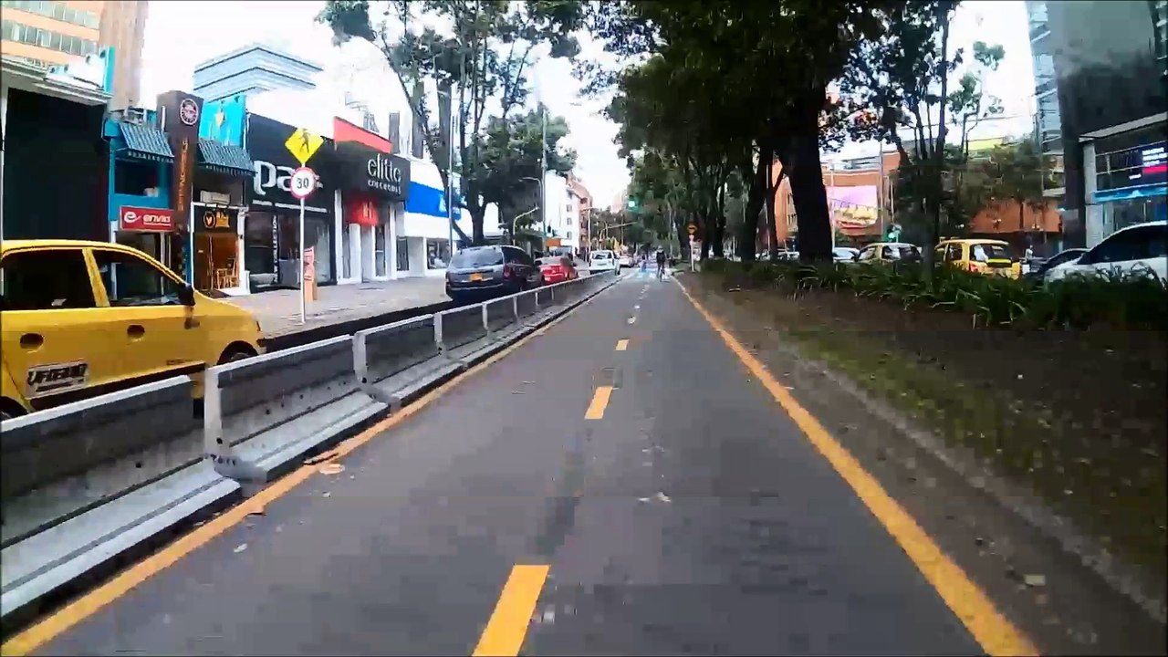 Trajet Boulot Retour Piste cyclable 29 sep 2016 accéléré