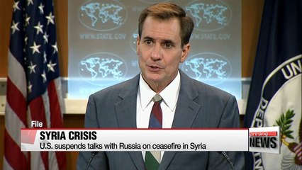 U.S. suspends talks with Russia on ceasefire in Syria