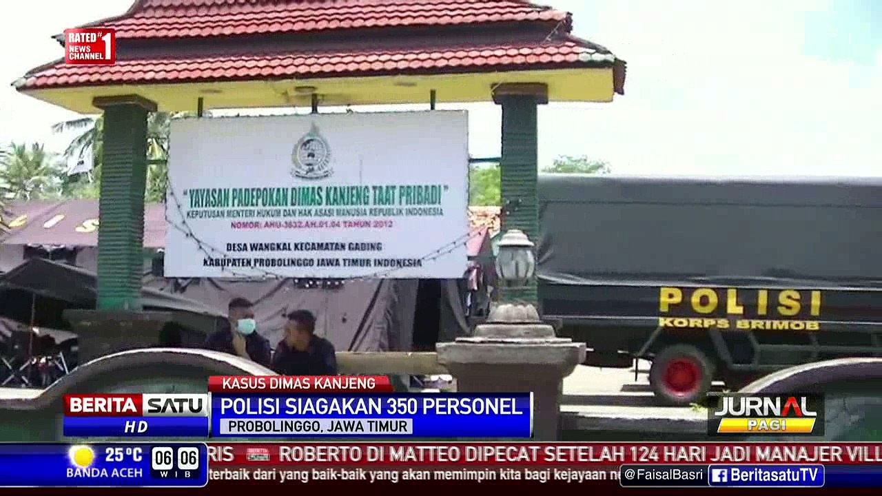 Rekonstruksi Kasus Dimas Kanjeng, Polisi Kerahkan 350 Personel