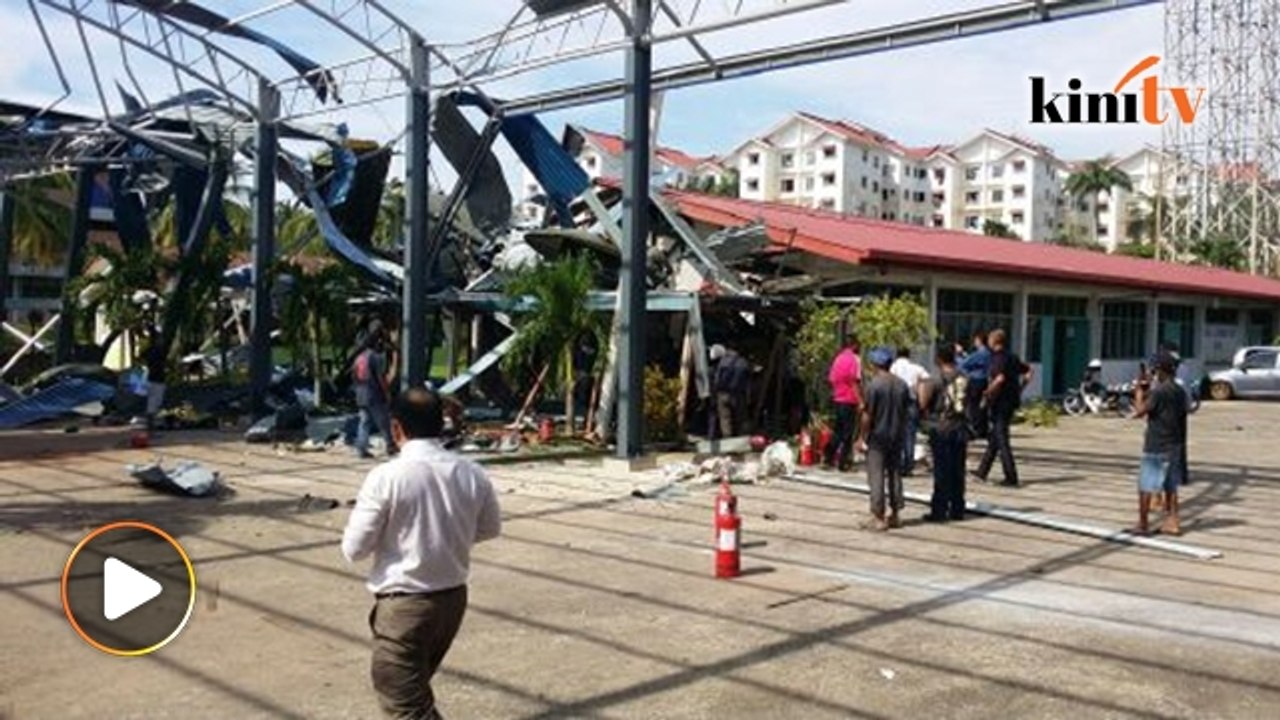 Video helikopter terhempas di Tawau