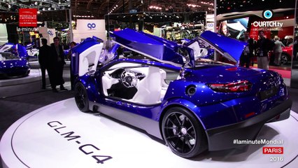 la minute Mondial de l'auto S01E17 : Concept car GLM G4