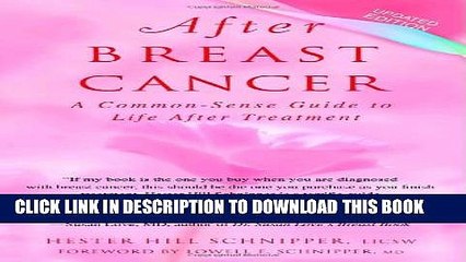 New Book After Breast Cancer: A Common-Sense Guide to Life After Treatment