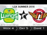 《LOL》2016 LCK 夏季賽 國語 W4D5 Jin Air vs SKT T1 Game 1