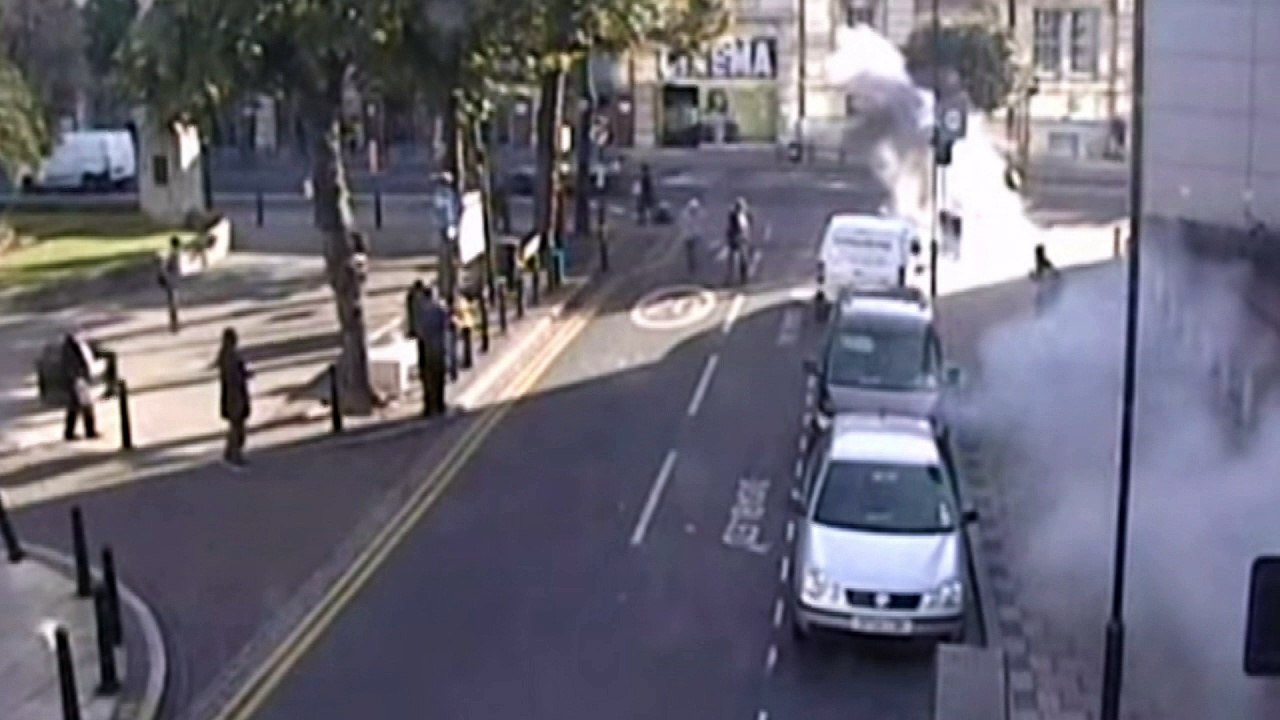 Hackney explosion: Manhole blown open in London