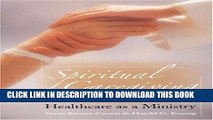 Collection Book Spiritual Caregiving: Healthcare as a Ministry