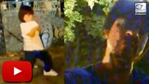 (Video) Shahrukh Khan AbRam Party On The Streets