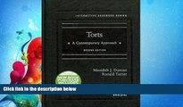 FULL ONLINE  Torts: A Contemporary Approach, 2d (Interactive Casebook Series)