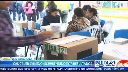 "Chile está disponible para acompañar esta nueva etapa" en Colombia: canciller Heraldo Muñoz sobre resultado de plebisci