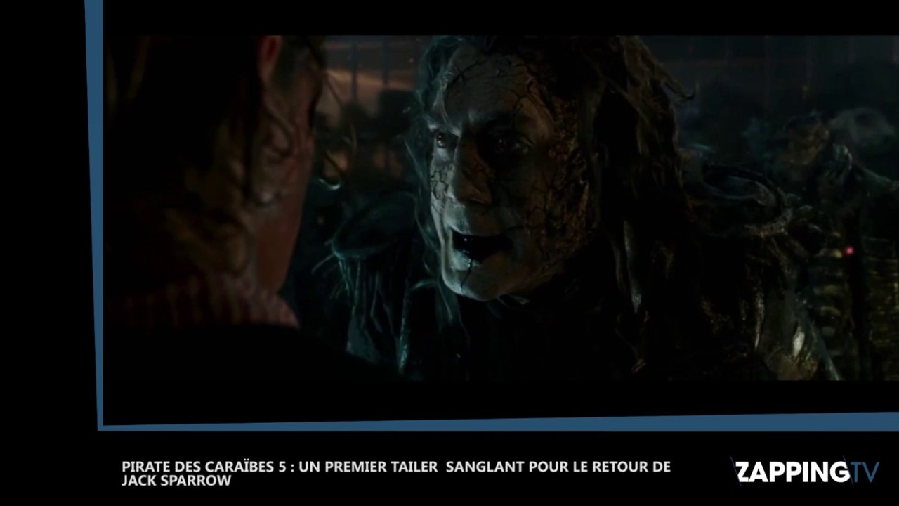 Pirate des Caraïbes 5 : Un premier trailer sanglant pour le retour de Jack Sparrow
