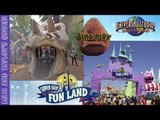 DINO PLAY for Kids and SUPER SILLY FUN LAND at Universal Studios | Liam and Taylor's Corner