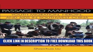 New Book Passage to Manhood: Youth Migration, Heroin, and AIDS in Southwest China (Studies of the