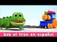 Bob el tren en español canciones de los niños | BOB  Y SU CANCIÓN ABC DE LOS ANIMALES EN INGLÉS