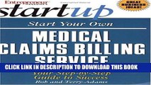 Collection Book Start Your Own Medical Claims Billing Service