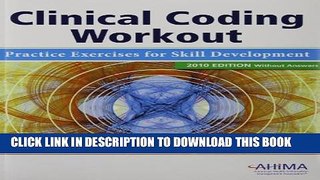 Collection Book Clinical Coding Workout, without Answers 2010: Practice Exercises for Skill