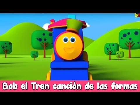 Bob el tren en rimas español | Bob el Tren canción de las formas | Bob el tren compilación español