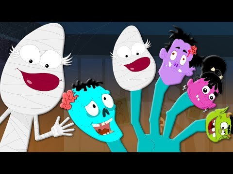 Halloween Songs | Monsters Finger Family | Spooky Songs For Children's | Nursery Rhymes