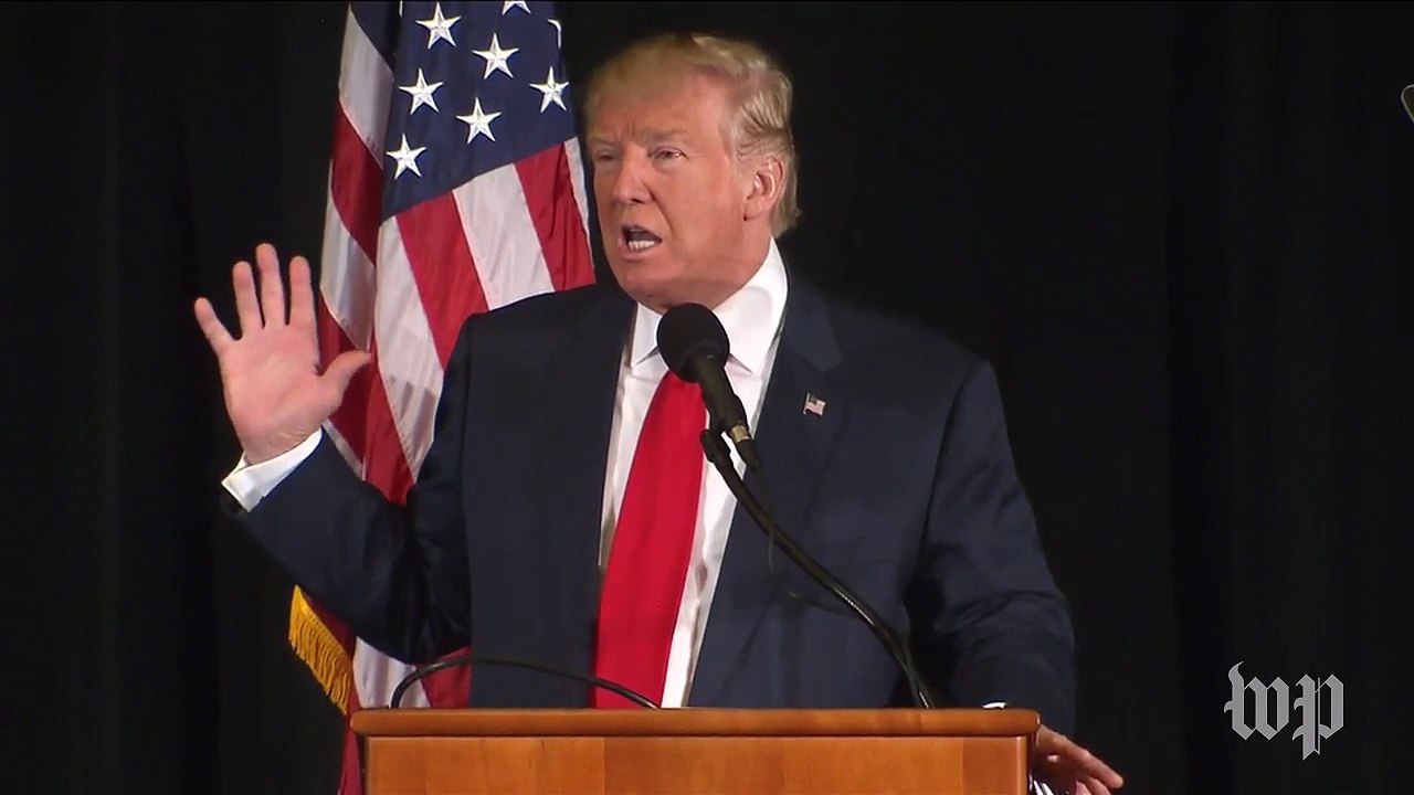 Watch Trump's speech on cyber security
