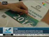 Colombianos residentes en Cuba participaron en plebiscito por la paz