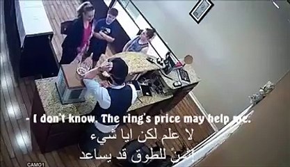 what this muslim guy did when a women came to sell her ring