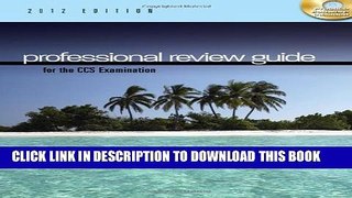 Collection Book Professional Review Guide for the CCS Examination, 2012 Edition (with CD-ROM)